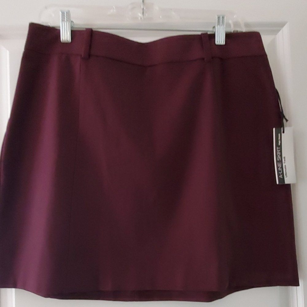 Burgundy Skirt